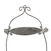 Platou supraetajat fier maro verde 34x32x50 cm
