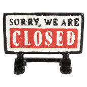 Semn magazin metal multicolor 16x7x12 cm