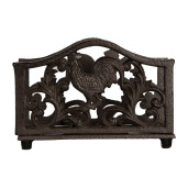 Suport servetele fier maro 17x6x12 cm