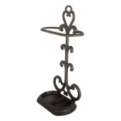 Suport umbrele fier maro 29x15x56 cm