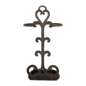 Suport umbrele fier maro 29x15x56 cm