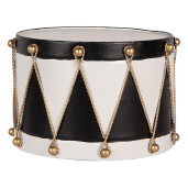 Set 2 Tobe Craciun metal multicolor (2) Ø 40x25 / Ø 26x17 cm