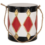 Set 2 Tobe decorative Craciun metal multicolor (2) Ø 15x38 / Ø 13x29 cm