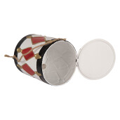 Set 2 Tobe decorative Craciun metal multicolor (2) Ø 15x38 / Ø 13x29 cm