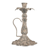 Sfesnic lumanari metal gri vintage Ø 15x23 cm