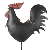 Figurina Cocos metal multicolor 33x12x64 cm