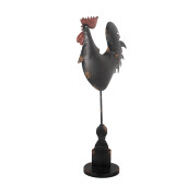 Figurina Cocos metal multicolor 33x12x64 cm