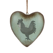 Decoratiune metal Cocos 23x7x23 cm