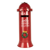 Cutie Postala Craciun metal multicolor Ø 19x52 cm