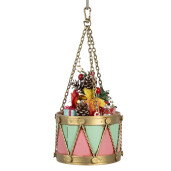 Decoratiune Craciun Toba metal multicolor Ø 12x16/27 cm