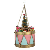 Decoratiune Craciun Toba metal Ø 17x25/37 cm