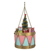 Decoratiune Craciun Toba metal Ø 17x25/37 cm