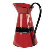 Carafa Craciun metal 22x17x27 cm