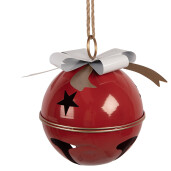 Clopotel Craciun metal multicolor Ø 25x30 cm