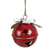 Clopotel Craciun metal multicolor Ø 25x30 cm