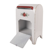 Cutie Postala Craciun metal multicolor 20x14x30 cm