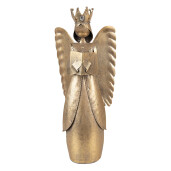 Figurina Inger metal auriu 17x10x39 cm