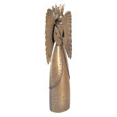 Figurina Inger metal auriu 17x10x46 cm
