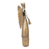 Figurina Inger metal auriu 20x16x52 cm