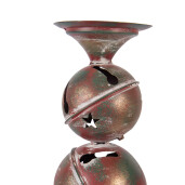 Sfesnic lumanare metal multicolor Ø 16x44 cm