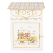 Cutie Postala metal multicolor 23x13x32 cm