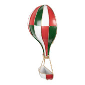 Balon Zburator Craciun metal multicolor 16x8x33 cm