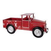 Camioneta Craciun metal multicolor 42x18x19 cm