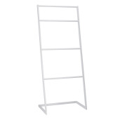 Scara decorativa fier alb 40,5 x 26 x 98 cm