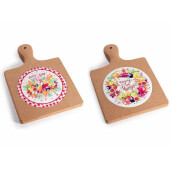 Set 2 suporturi vase fierbinti pluta ceramica multicolora 2 x 19 x 28,5 H