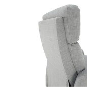 Fotoliu recliner tapiterie textil gri Forest 78x90x114 cm