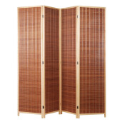 Paravan decorativ bambus maro 200 x 180 cm