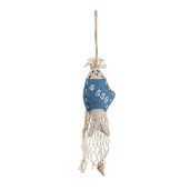 Set 12 Pestisori decorativi textil multicolor 11x12x30h