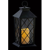 Felinar incarcare solara cu led  14 x 14 x 33 cm