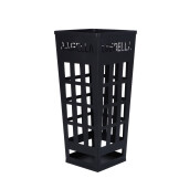 Suport umbrele fier negru 20 x 20 x 45 cm