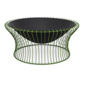 Vatra foc otel negru verde Maylis Ø78x 34,50h