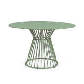 Masa otel verde Austin Ø120x75h