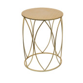 Suport flori metal auriu 41x55 cm