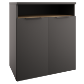 Comoda DTD antracit stejar cremona Adapo 67x40x75,5 cm