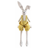 Figurina Iepuras Baietel Paste textil 11x7x60 cm
