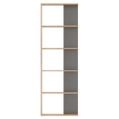 Raft pardoseala DTD laminat stejar artisan grafit Agatio 60x25x180 cm