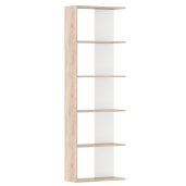 Raft pardoseala DTD laminat stejar sonoma alb Agatio 60x25x180 cm