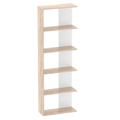 Raft pardoseala DTD laminat stejar sonoma alb Agatio 60x25x180 cm