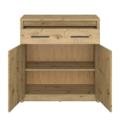 Comoda PAL stejar Artisan Airon 86.6x36.2x91.2 cm