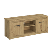 Comoda TV PAL stejar Artisan Airon 125,4x36,2x50 cm