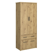Dulap PAL stejar artisan Airon 86.6x50.2x210.6 cm