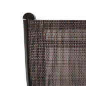 Scaun gradina maro Aldera 54x72x96 cm