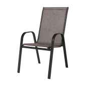 Scaun gradina maro Aldera 54x72x96 cm