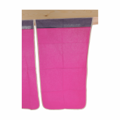 Pat cu masa PC lemn pin roz Alzena 90x200 cm