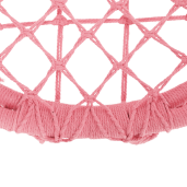 Scaun suspendabil bumbac roz Amado 80x120 cm