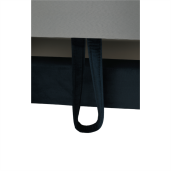 Coltar extensibil cu tapiterie textil albastru model stanga Amareta  280x205x90 cm